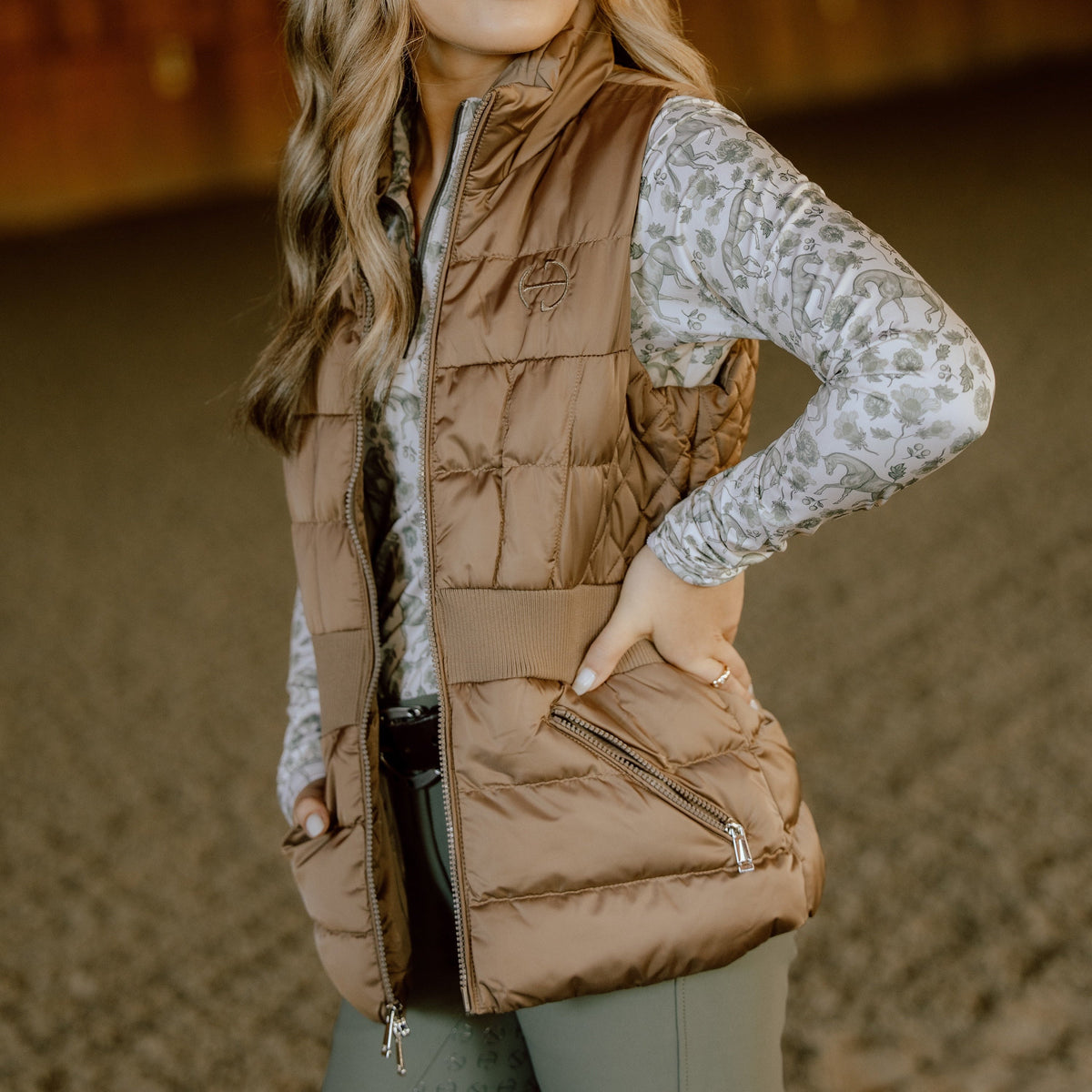 Maeve Quilted Puffer Vest