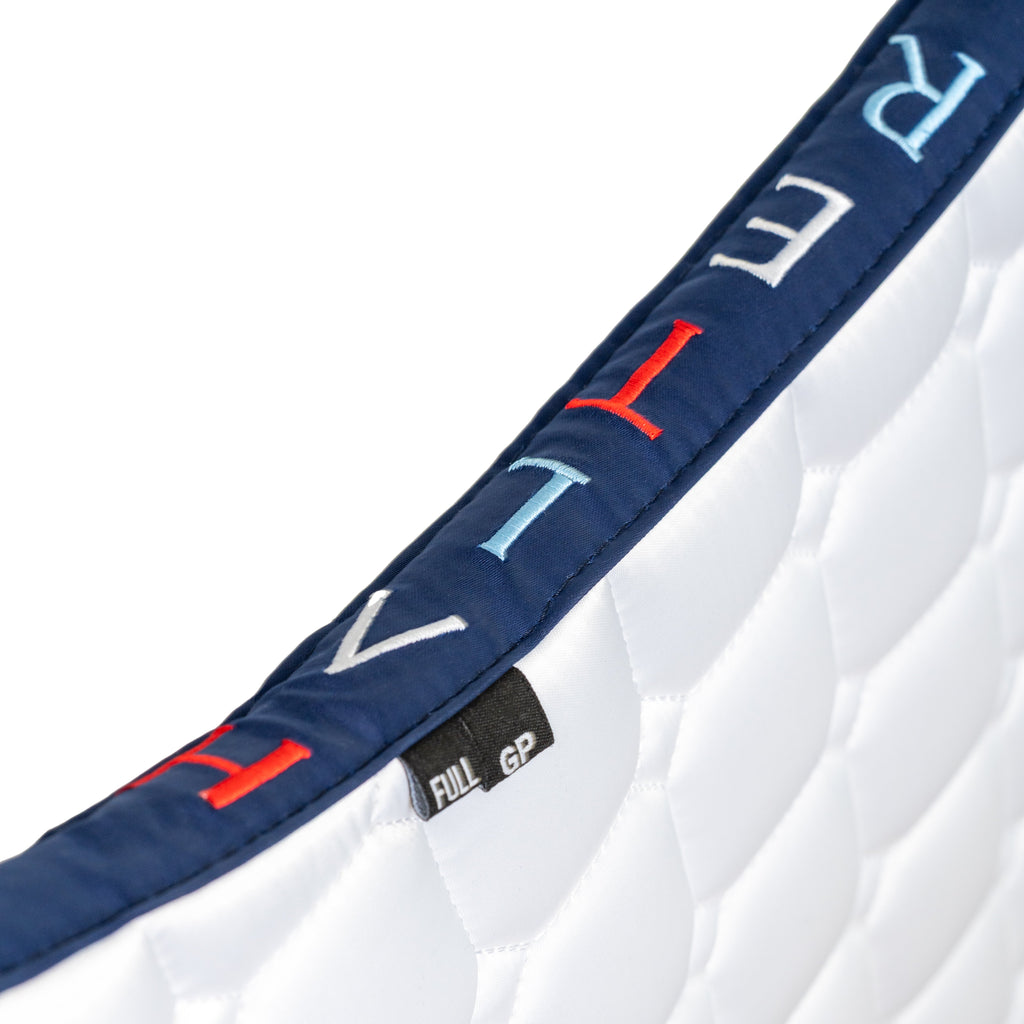 Limited Edition TEAM USA Satin Classic Jump Saddle Pad