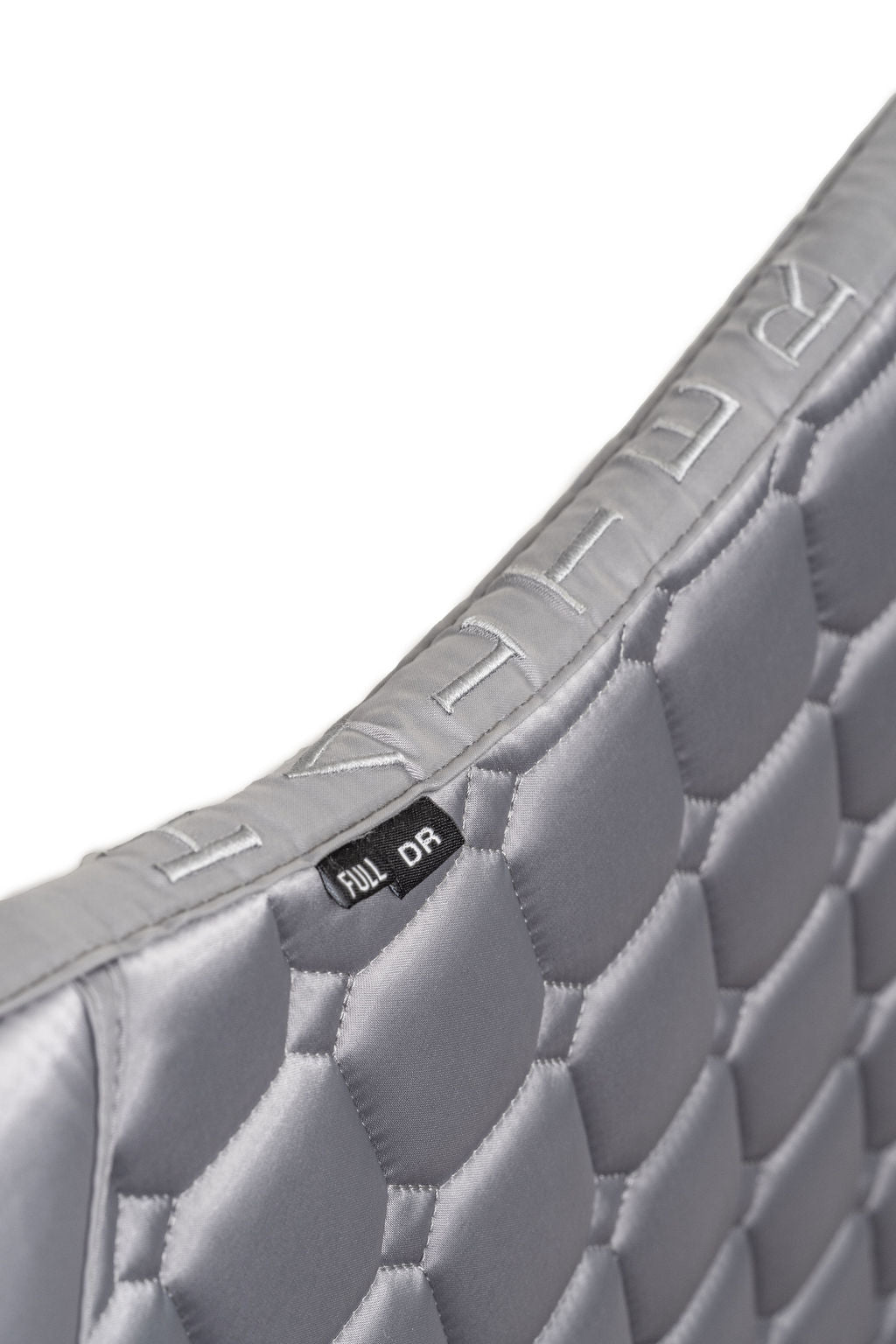 Satin Classic Dressage Saddle Pad - Platinum