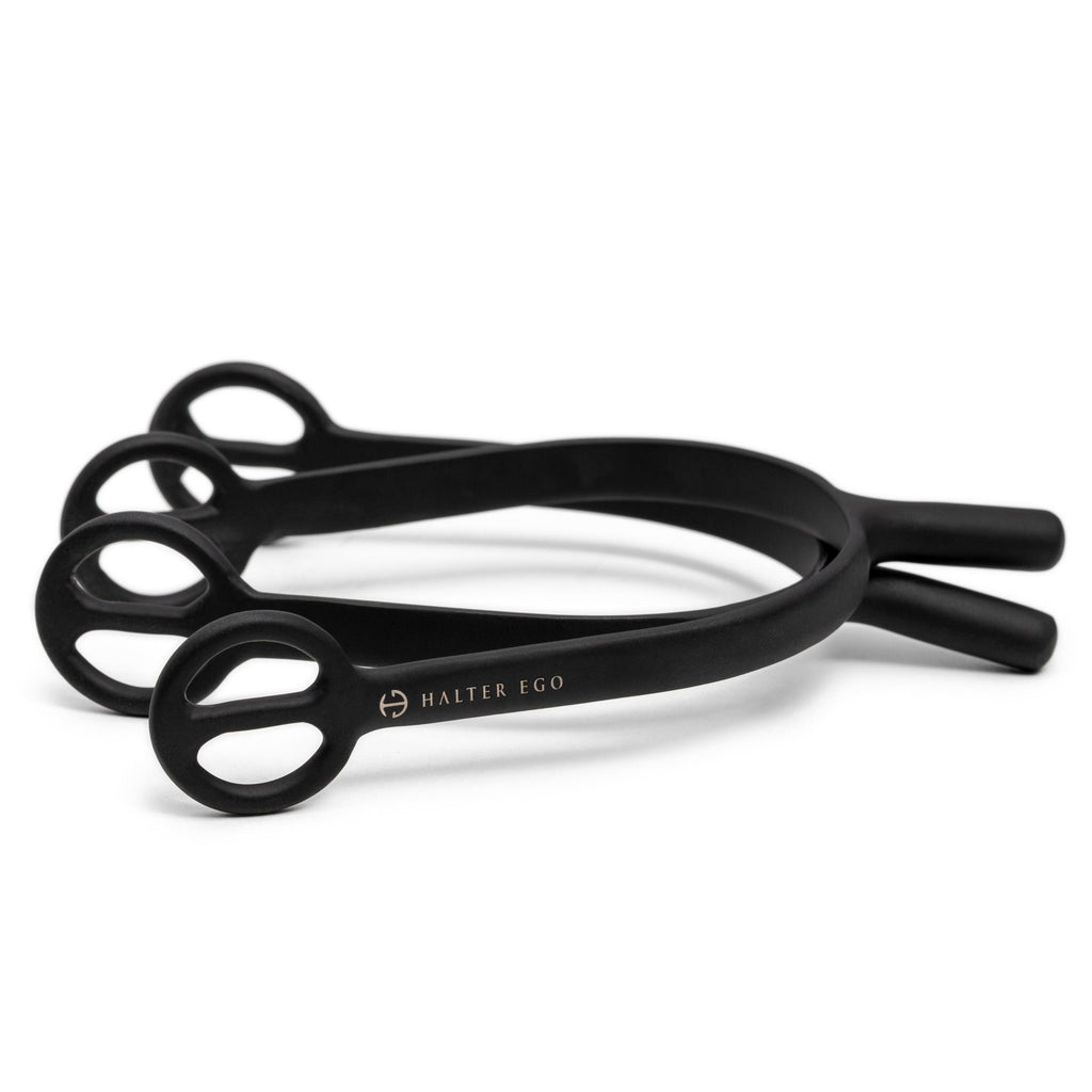 Matte Black Spurs - Long Shank