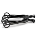 Gloss Black Spurs With 3D Shank