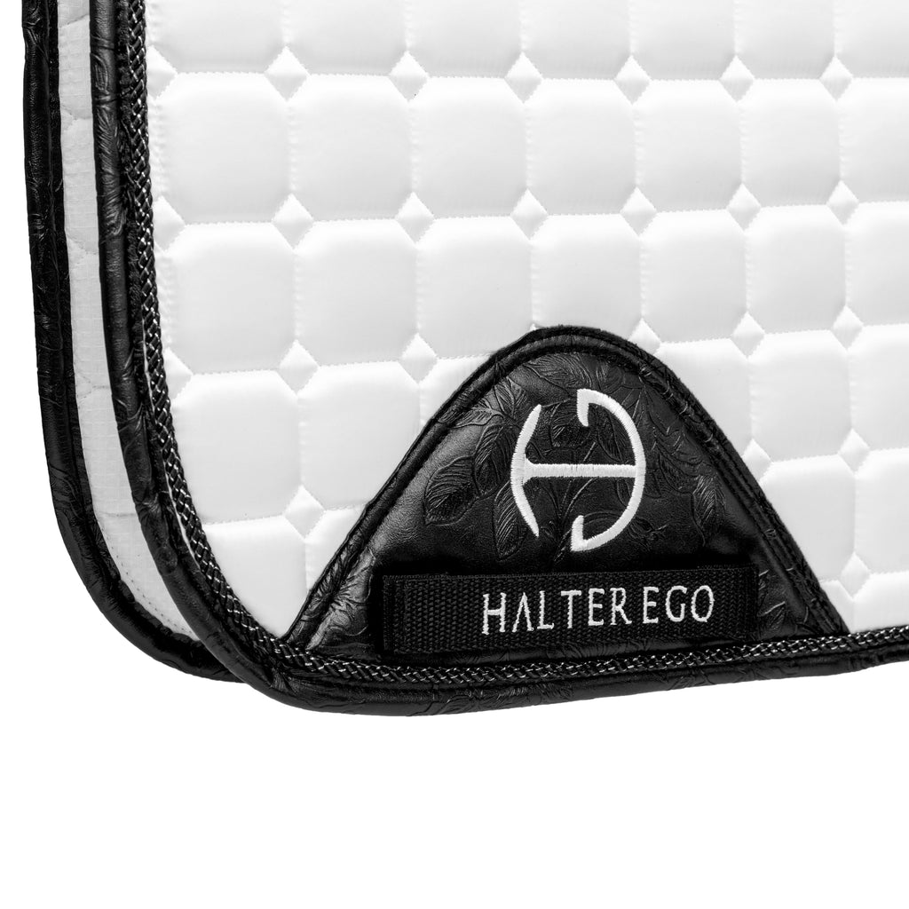 Romance Collection Satin Classic Dressage Saddle Pad (Full) - Centerline