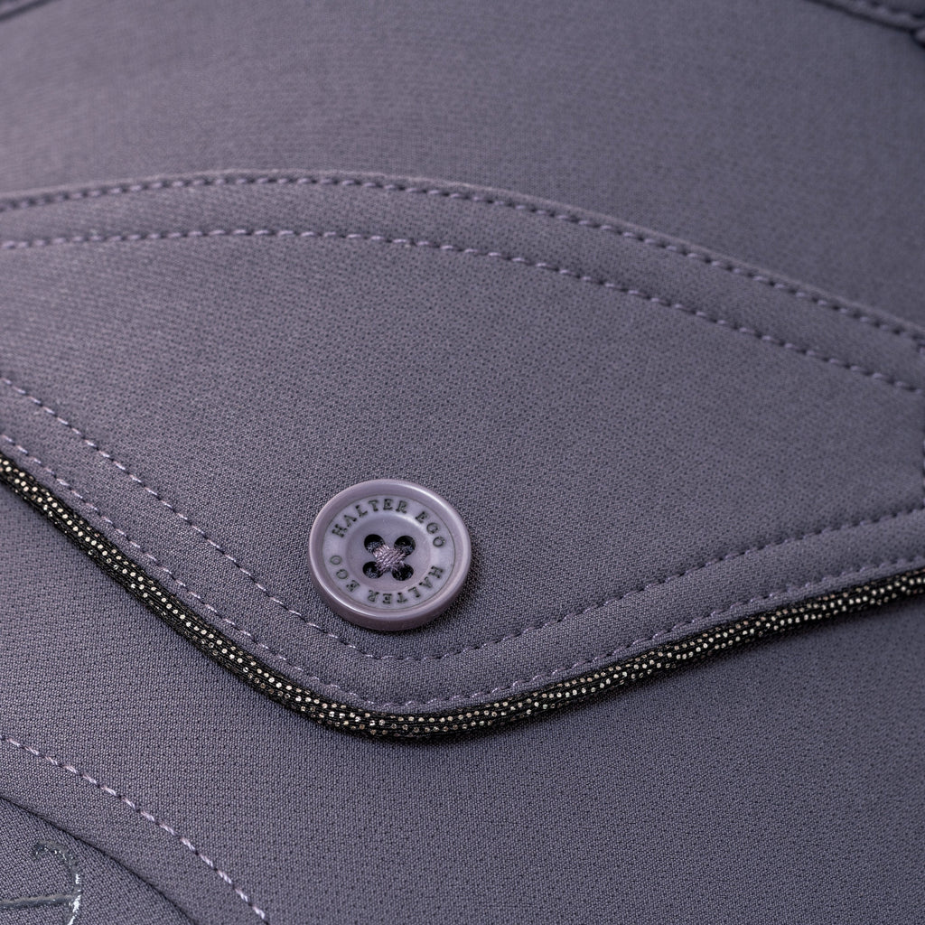Evolution Mystique Full Seat Breeches - Greystone - MID WAIST