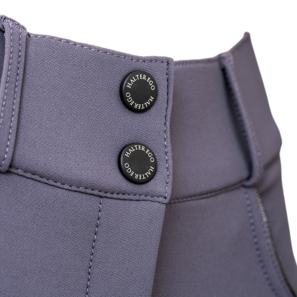 Evolution Mystique Full Seat Breeches - Greystone - MID WAIST