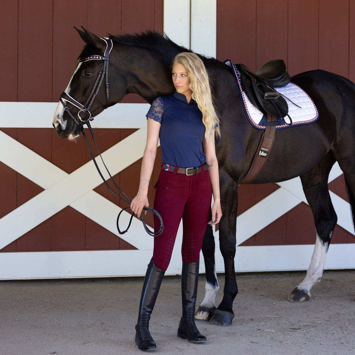 Kimberly Knee Patch Breeches