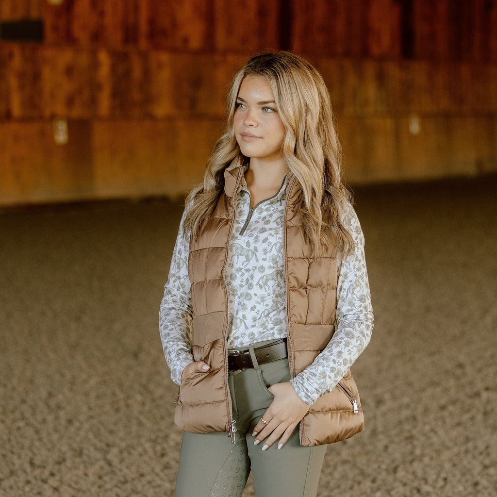 Maeve Quilted Puffer Vest