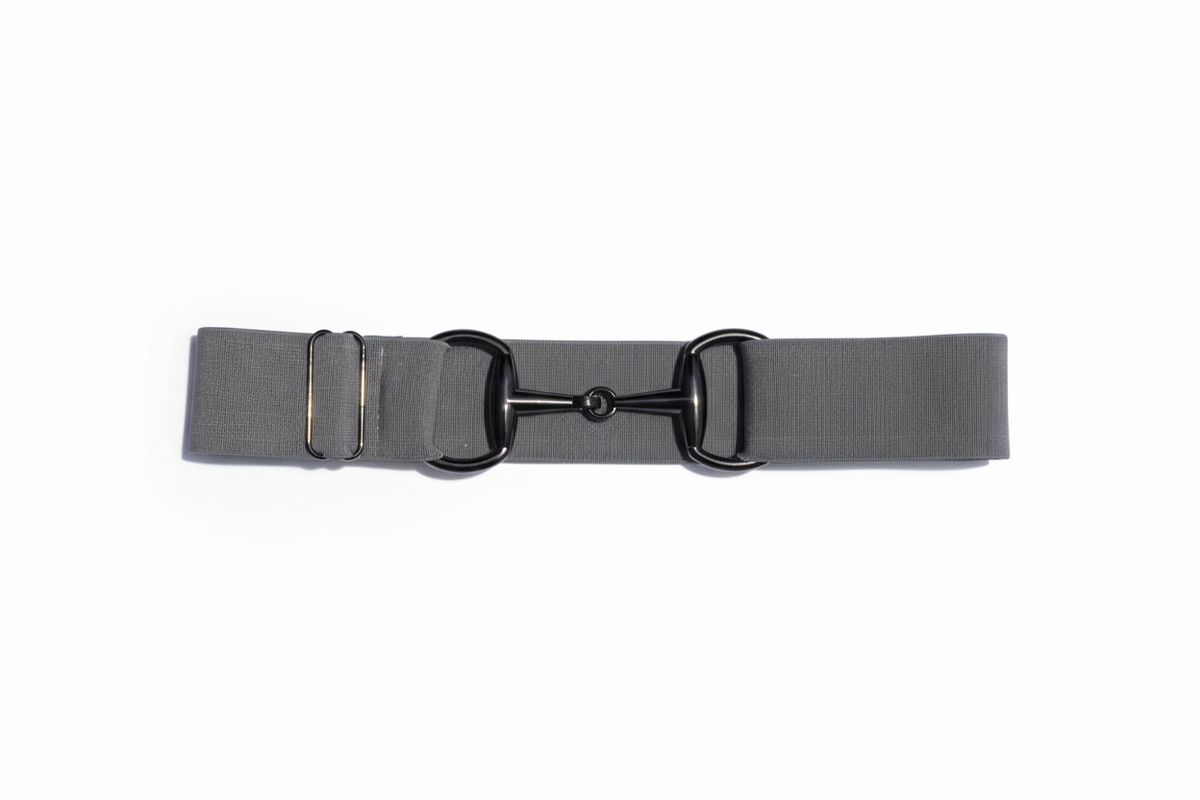 Comfort Fit Belt - Gray