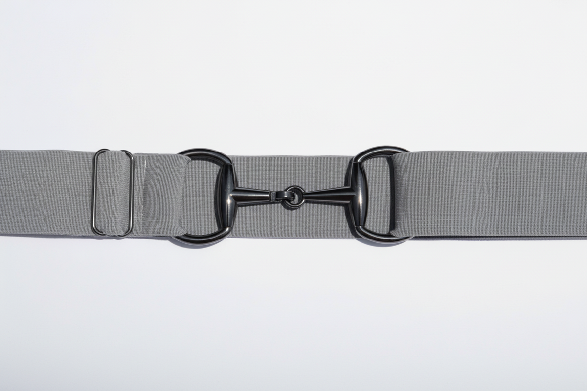 Comfort Fit Belt - Gray