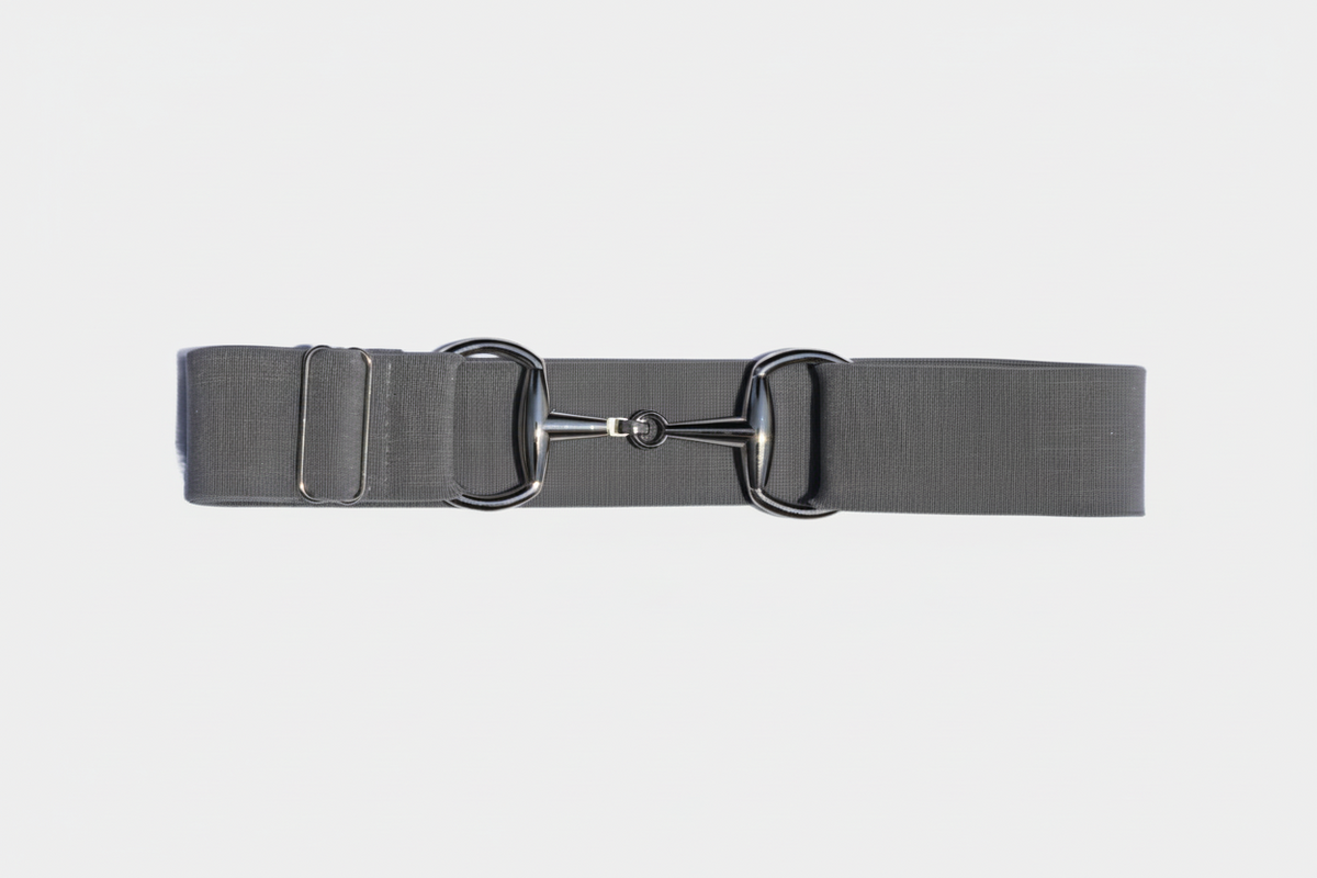 Comfort Fit Belt - Gray