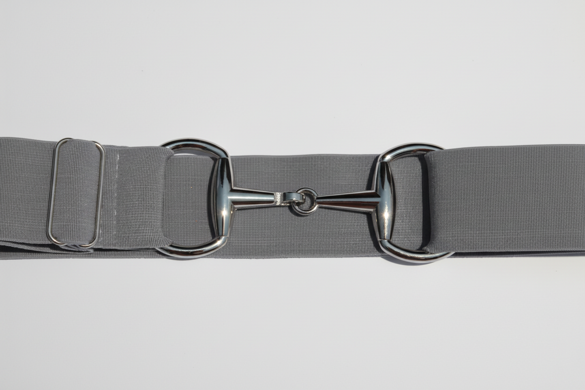 Comfort Fit Belt - Gray